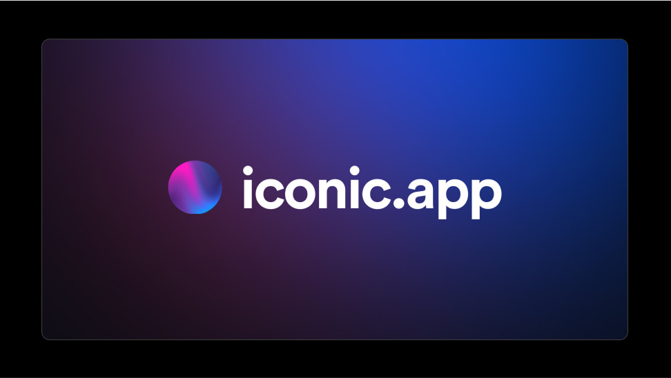 Iconic UI icons