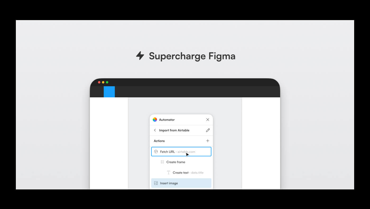 Automator plugin for Figma