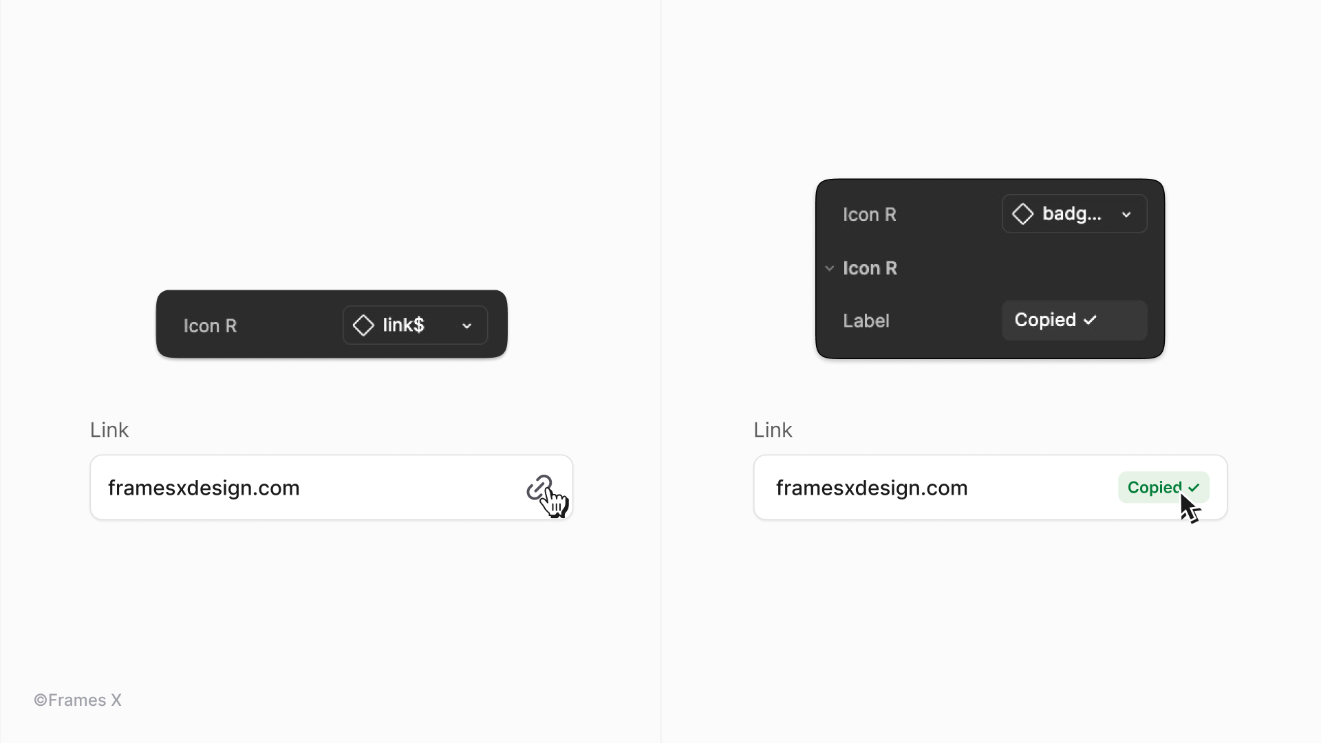 Text symbols as a Figma icon component